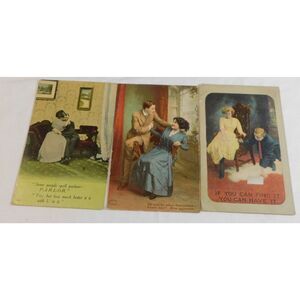 Postcards Vintage Early 1900's Set of 3